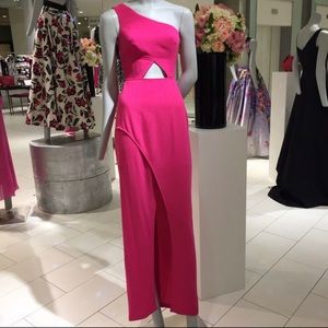 Formal fuchsia BCBGMaxAzria dress, size 0